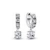 Pandora Pavé Dangle Hoop korvakorut 293547C01-1