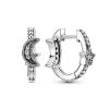 Pandora Crescent Moon And Stars -korvakorut 299152C01-1