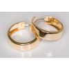 Kultaiset rengaskorvakorut 4 x15 mm 30022-1