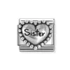 Nomination Classic Heart Sister 330101/81