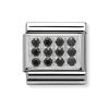 Nomination Classic Hopea ZK Musta Pavé 330307/10-1