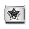 Nomination Silver Tähti, musta 330323/10-1