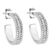 Silber  Zucht Ohrringe PESS0637-1