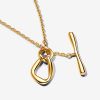 Pandora Organically Shaped Circles T-bar kaulakoru 50 cm 363255C00-50-2