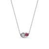 Pandora Halo Hearts Pendant kaulakoru 393632C01-45-1