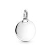 Pandora Engravable Round Tag Pendant riipus 398610C00-1