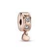 Pandora Infinite Hearts Sparkling Dangling Clip lukkohela 782253C01-1