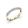 Festive Sophia Half Round timanttisormus 0,27ct 14-422-027-KV-HSI1-1