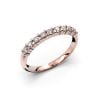 Festive Sophia Half Round timanttisormus 0,27ct 14-422-027-PK-HSI1-1