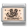 Nomination Classic Rose Gold horoskooppi Skorpioni 430112/08-1