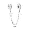 Pandora Half Moon & Star turvaketju 797512CZ-05-1