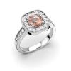 Festive Carolina Granaatti timanttisormus, platina 514-126G-PT