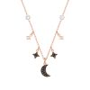 Swarovski Moon Jet kaulakoru 5429737-1