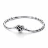 Pandora Moments Sparkling Infinity Heart Clasp Snake Chain 18 cm 592645C01-1
