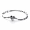 Pandora Moments Sparkling Infinity Heart Clasp Snake Chain rannekoru 23 cm 592645C01-1