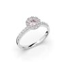 Festive Annabella Morganiitti timanttisormus, platina 599-038M-PT