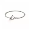 Pandora Moments Engravable Heart T-Bar rannekoru 18 cm 599285C00