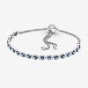 Pandora Blue and Clear Sparkle Slider rannekoru 599377C01-1-1