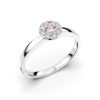 Festive Bella Morganiitti timanttisormus, platina 606-015M-PT