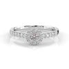 Festive Bella Morganiitti timanttisormus, platina 607-025M-PT