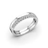 Festive Juliette Double timanttisormus, platina 611-013-PT