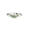 Festive Nadja Green timanttisormus, platina 650-018G-PT