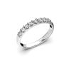 Festive Juliette timanttirivisormus, platina 659-027-PT