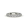 Festive Juliette timanttirivisormus, platina 660-032-PT