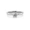 Festive Classic timanttisormus, platina 686-050-PT