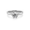 Festive Classic timanttisormus, platina 686-100-PT