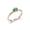 Festive Nadja Bloom Green timanttisormus, punakulta 691-017G-PK