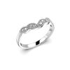 Festive Veera Side timanttisormus, platina 697-008-PT