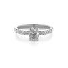 Festive Selena Side timanttisormus, platina 703-062-PT