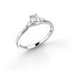 Festive Megan Oval timanttisormus, platina 709-040-PT