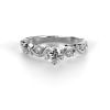 Festive Feeniks Lux Briljant timanttisormus, platina 713-036-PT