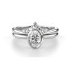 Festive Auréa Bezel Oval Diamantring 742-050-VK