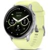 Garmin Venu 4 45mm Silver with Citron Silicone Band 010-03014-02