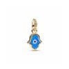 Pandora Moments Opalescent Blue Hamsa Hand Dangle hela 762699C01-2