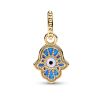 Pandora Moments Opalescent Blue Hamsa Hand Dangle hela 762699C01-1