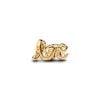 Pandora Handwritten Love hela, kullattu 763055C00-1