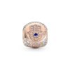 Pandora Hamsa, All-seeing Eye & Feather Three-sided -hela 780101C01