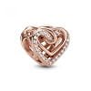 Pandora Rose Sparkling Entwined Hearts -hela 789270C01-1