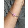 Pandora Pink Pansy Flower hela 790777C01