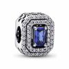 Pandora Timeless Blue Sparkling Levelled Rectangular hela 792385C01-1