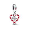 Pandora Cany Cane Heart hela 792822C01-0