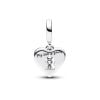 Pandora Red Heart & Keyhole Double Dangle hela 793119C01-3