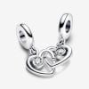 Pandora Forever & Always Splittable Dangle hela 793232C01-2