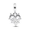 Pandora Friendship Opalescent Double Dangle Charm hela 793434C01-2