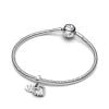 Pandora Sparkling Heart Double Dangle hela 793765C01-3