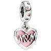 Pandora Mum Script Heart hela 798887C01-1